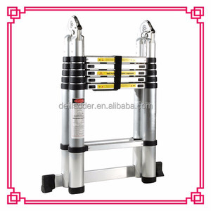 Escalera Telescópica Doble Tipo A Resistente <span class=keywords><strong>Lidl</strong></span> En131, Escalera de Aluminio Fabricada en China - Product Image 4