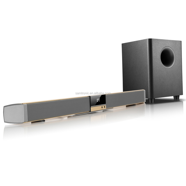 For SM-5106 150W 5.1 Channel Wireless Soundbar with 5 Speakers and Wireless Subwoofer Home Theatre System with Karaoke ARC
