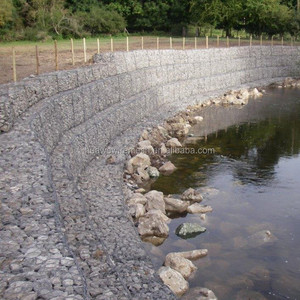 PVC kaplama altıgen delik şekli kaynaklı işlenmiş hizmet ile galvanizli <span class=keywords><strong>Gabion</strong></span> taş istinat duvar ucuz çelik tel örgü - Product Image 3