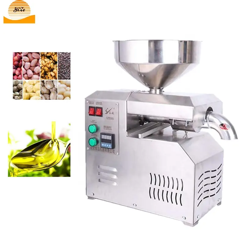 Small Scale virgin Stainless Steel Sunflower olive peanut Cold Oil Press Machine Walnut Soybean Oil extraction Machine Price