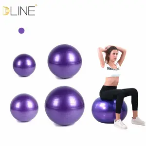 Bola Yoga Gym Anti-Burst Pvc untuk Keseimbangan