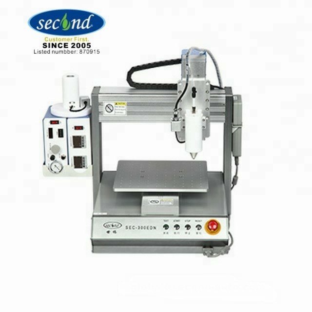 CE Certified Desktop Automatic Hot Melt Glue Machine Epoxy Silicone Glue Dispensers With 30CC Heating Device For Phone Case