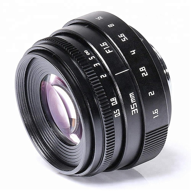 35mm F1.6 APS-C Television TV Lens/CCTV Lens for 16mm C Mount Camera