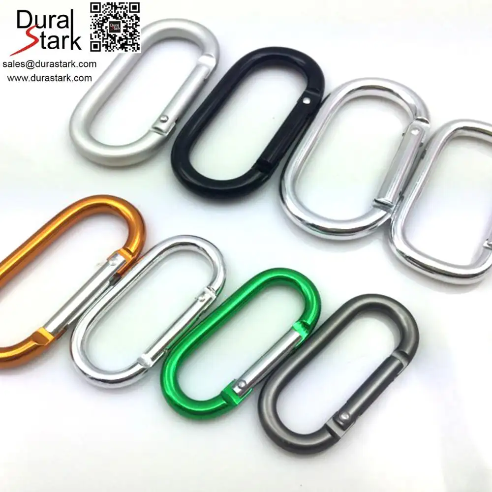 Aluminium karabiner haken keychain clip karabiner groß großhandel