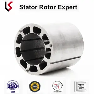 Estator de motor y laminación de rotor, material de acero al silicio, acero BAO, 0,35mm/0,5mm de espesor, estampado bldc OD56