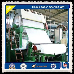 Guangmao marca 1092 mm 1 - <span class=keywords><strong>2</strong></span> ton por día pequeña industria tejido / papel higiénico de papel que hace la máquina - Product Image 3