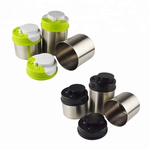 Metal coffee vacuum sealed container vacuum pump food storage container