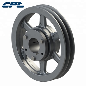 Đôi rãnh Heavy Duty 2B inch ròng rọc gang v-vành Đai ròng rọc - Product Image 4