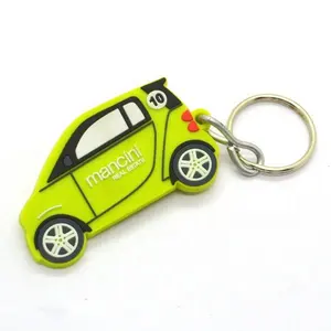 Wholesale Custom Shaped 2D 3D Cartoon Soft Rubber PVC Keychains Carabiners with Logo for Kids Promotional Items