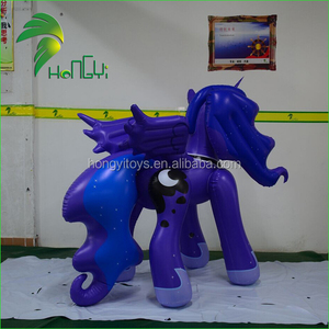 Personaggio Gonfiabile Personalizzato Più Popolare / Modello di Cavallo Viola Gonfiabile - Product Image 5