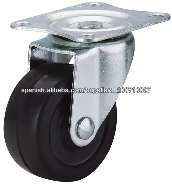 Source Pequeñas ruedas giratorias PP, ruedas de freno lateral on  m.alibaba.com