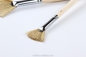 ensemble/en vrac fournitures d'art en gros <span class=keywords><strong>peinture</strong></span> à l'<span class=keywords><strong>huile</strong></span> brosse ventilateur tête sanglier soies artiste brosse - Product Image 3