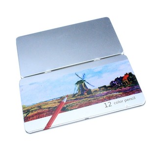 맞춤형 나무 7 인치 라운드 육각 삼각형 모양 <span class=keywords><strong>12</strong></span> 색 드로잉 연필 어린이 - Product Image 6