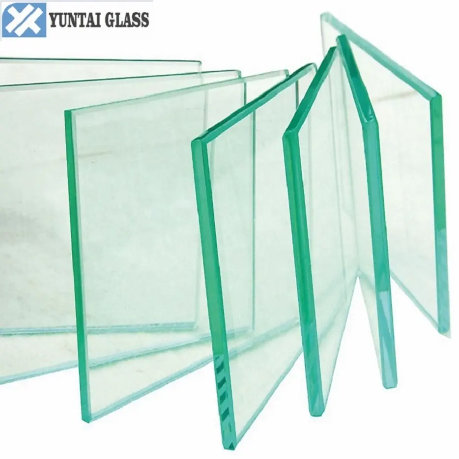 8mm 10mm 12mm 1/2 1 thick large greenhouse wholesale tempered glass wall panels price for sale