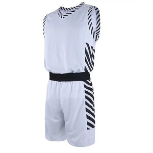 Wholesale cheap National team latest designs youth sublimated custom white basketball Jersey - Product Image 4