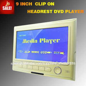 pulgadas reposacabezas reproductor de dvd, <span class=keywords><strong>toyota</strong></span> prius reposacabezas reproductor de dvd, la cabeza resto de dvd - Product Image 1