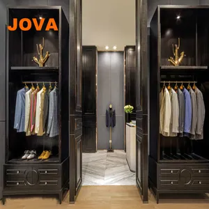 Alta couture loja de roupas de negócios, design de armário para homens loja de roupas de negócios