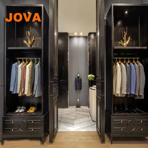 Vetrina Espositiva per Negozio di Abbigliamento Maschile di Alta Moda, Design Decorativo per Boutique di Abiti da <span class=keywords><strong>Uomo</strong></span> - Product Image 1