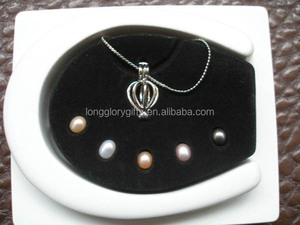 Kit Cofanetto Regalo Fai da Te Cinque in Uno con Perle - Set Collana Perla dei Desideri, Incredibile Regalo di Natale con Gioielli di Perle - Product Image 4