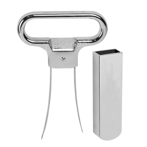 Tire-bouchon traditionnel à deux dents, ouvre-<span class=keywords><strong>bouteille</strong></span> de <span class=keywords><strong>vin</strong></span>, en alliage de zinc, tire-bouchon multifonction 2 en 1, style vintage, serveur - Product Image 2