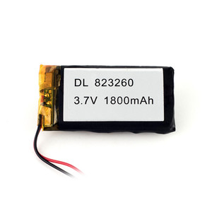 <span class=keywords><strong>3</strong></span>,7 v lithium-batterie wiederaufladbare lithium1800mah polymer batteriezellen 823260 - Product Image 2