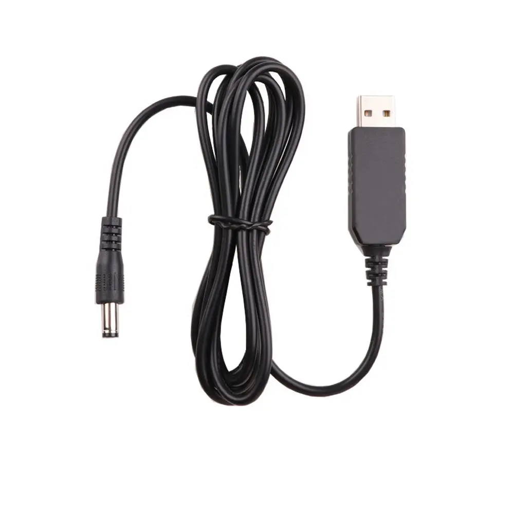 5V כדי 9V בוסטרים מודול USB צעד למעלה כבל מתכוונן מתח שנאי DC כבל חשמל עם DC חבית שקע טיפ