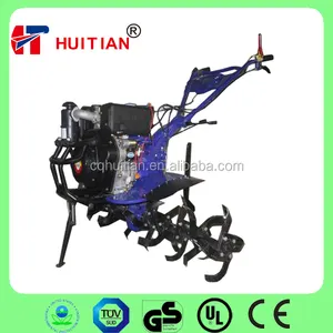 HT135FE 9HP 6300w Diesel Engine Hand Tiller Cultivator