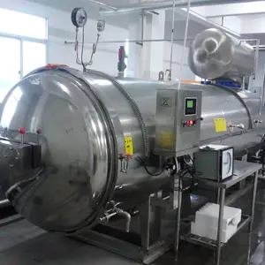 De procesamiento de alimentos de vapor réplica autoclave máquina para quinua semillas de arroz