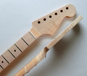 de La Naturaleza Sin Terminar 22 Trastes Jumbo una pieza Flameado Mástil de arce para Guitarra Eléctrica del Comienzo - Product Image 2