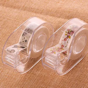 AAGU Băng Trong Suốt Được Sử Dụng Cho 15Mm * 10M Washi Băng Văn Phòng Phẩm Băng Tự Động