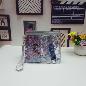 กระเป๋าเครื่องสำอางพีวีซีลายดาวแวววาวกระเป๋าใส่เหรียญดีไซน์ใหม่ - Product Image 4