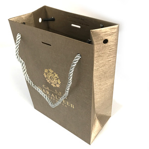 Bolsa <span class=keywords><strong>de</strong></span> <span class=keywords><strong>regalo</strong></span> con asa trenzada <span class=keywords><strong>de</strong></span> cuerda, embalaje <span class=keywords><strong>de</strong></span> joyería, para compras, con logotipo personalizado impreso, barato, <span class=keywords><strong>navidad</strong></span> - Product Image 2