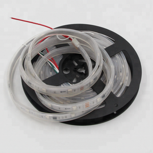 Bande lumineuse RGB led intelligente adressable, ruban d'éclairage, haute luminosité, IP67, DC12V WS2811, 30 diodes/m, 10pixels/m - Product Image 1