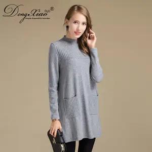 Chất Lượng tốt Phụ Nữ Ấm Mùa Đông Dệt Kim Áo Len cashmere Từ Bên Trong Mông Cổ