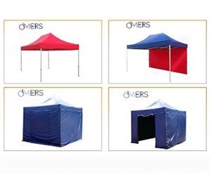 Gazebo à cadre en aluminium, abri <span class=keywords><strong>moto</strong></span>, <span class=keywords><strong>tente</strong></span> en <span class=keywords><strong>toile</strong></span> pour salons professionnels - Product Image 6