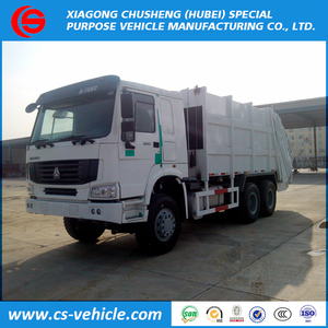 Sinotruk HOWO 6X4 371hp 16CBM 18CBM <span class=keywords><strong>16M3</strong></span> 18M3 Máy Nén Rác Xe Tải Nén Rác Xe Tải - Product Image 2