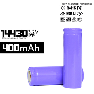 Treffen Sie brauchen!! Heiße verkäufe großhandel 14430 lifepo4 akku 3.2v 400 mah mit billigen preis - Product Image 1