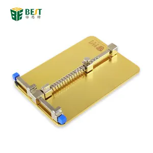 BESTE 001C Rvs Printplaat solderen desolderen PCB Reparatie Houder Armaturen Mobiele Telefoon Reparatie Tool