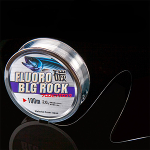 YOUME 100M Fluorocarbon Linea di Pesca Verde/Chiaro <span class=keywords><strong>Due</strong></span> Colori 1-25LB Leader In Fibra di Carbonio Linea di Pesca A Mosca Linea di Pesca - Product Image 1