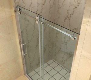 Assortiti temperato di vetro in acciaio inox <span class=keywords><strong>doccia</strong></span> <span class=keywords><strong>porta</strong></span> scorrevole/frameless scorrevole <span class=keywords><strong>porta</strong></span> della <span class=keywords><strong>doccia</strong></span> - Product Image 4