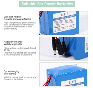 Voiturettes de <span class=keywords><strong>golf</strong></span> personnalisées utilisent des packs de batterie au lithium rechargeable BAKTH-18650-5S5P-3DC haute puissance 18V 13Ah - Product Image 5