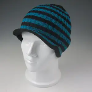 Новая вязаная шапка из органического бамбука на заказ, шапка с логотипом, серая плоская вышивка и поля для продажи