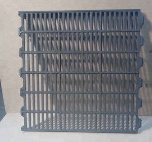 Plancher en fonte pour porcs, plancher en fonte 600*600mm, cage de mise bas pour truies, plancher en fonte ductile à lattes - Product Image 4