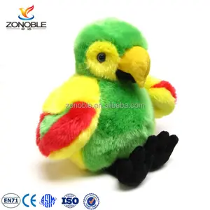 Bambole di pappagallo di ara carino chiuso personalizzato peluche pappagallo uccello giocattolo