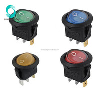 Montage 30mm x 20mm AC 250V 15A 125V 20A Vert DPDT 2NO 2NC 6 Broches-Interrupteur À Bascule