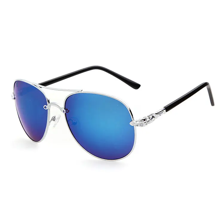 Lunettes de soleil 2015 hommes et femmes miroir lunettes de soleil aviator