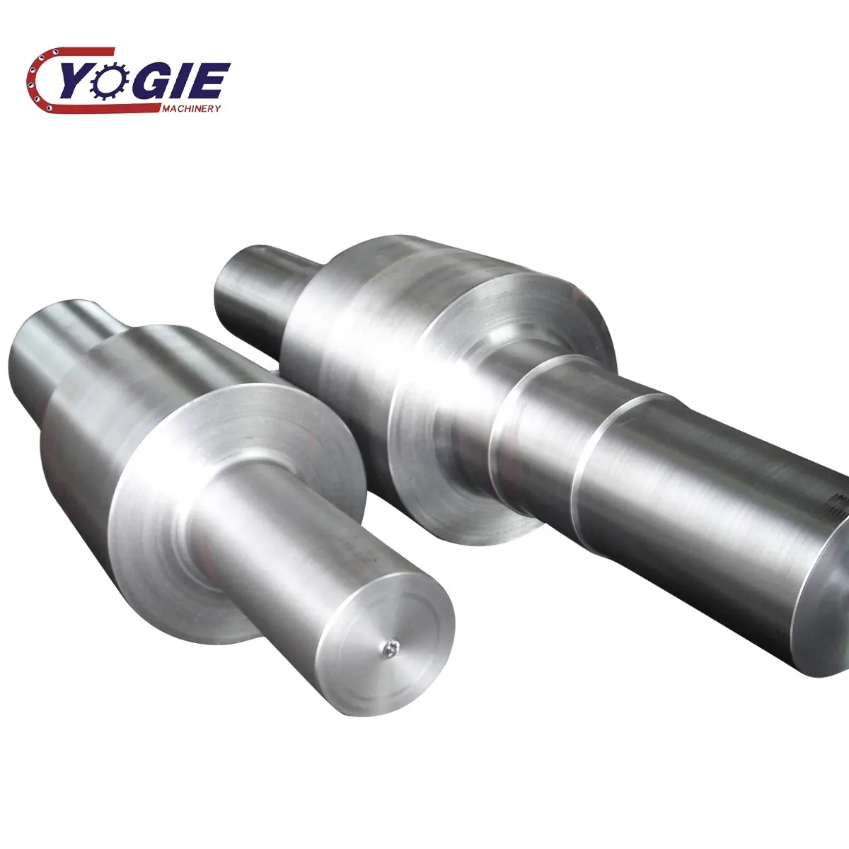 S45C Carbon Steel Forged Kiln Rotating Roller Shaft