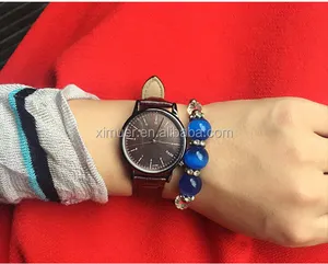 การออกแบบล่าสุด Lady นาฬิกา Casual นาฬิกาข้อมือคู่นาฬิกา