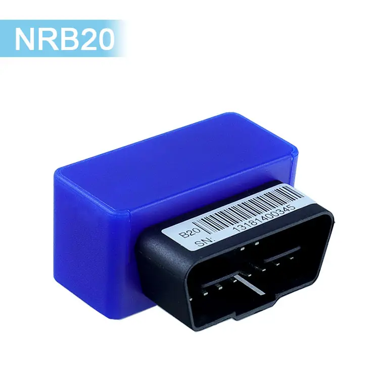 Rastreador manual obd ii para carros, rastreador para carros com gps obdii, gsm, NR-B20