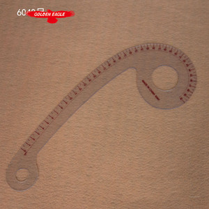 Herramienta para hacer prendas, regla, pies de arco, de 6 pies camisa de manga, tarifa de coma, ropa 6040 - Product Image 1